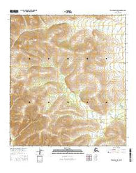 Tanacross D-5 SW Alaska Current topographic map, 1:25000 scale, 7.5 X 7.5 Minute, Year 2016