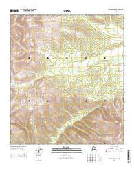 Tanacross D-6 NE Alaska Current topographic map, 1:25000 scale, 7.5 X 7.5 Minute, Year 2013