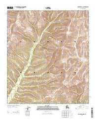 Tanacross D-6 NW Alaska Current topographic map, 1:25000 scale, 7.5 X 7.5 Minute, Year 2013