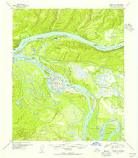 Tanana A-4 Alaska Historical topographic map, 1:63360 scale, 15 X 15 Minute, Year 1952
