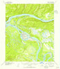 Tanana A-4 Alaska Historical topographic map, 1:63360 scale, 15 X 15 Minute, Year 1952