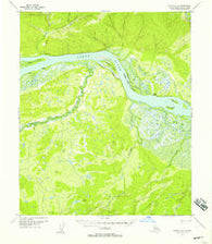 Tanana A-6 Alaska Historical topographic map, 1:63360 scale, 15 X 15 Minute, Year 1952