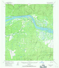 Tanana A-6 Alaska Historical topographic map, 1:63360 scale, 15 X 15 Minute, Year 1952