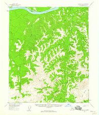 Tanana B-1 Alaska Historical topographic map, 1:63360 scale, 15 X 15 Minute, Year 1956