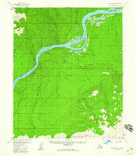 Tanana B-2 Alaska Historical topographic map, 1:63360 scale, 15 X 15 Minute, Year 1956