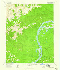 Tanana C-1 Alaska Historical topographic map, 1:63360 scale, 15 X 15 Minute, Year 1956