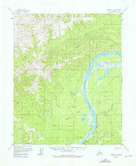 Tanana C-1 Alaska Historical topographic map, 1:63360 scale, 15 X 15 Minute, Year 1956