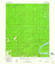 Tanana D-1 Alaska Historical topographic map, 1:63360 scale, 15 X 15 Minute, Year 1956