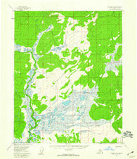 Tanana D-6 Alaska Historical topographic map, 1:63360 scale, 15 X 15 Minute, Year 1956