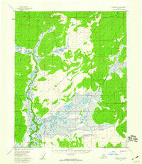 Tanana D-6 Alaska Historical topographic map, 1:63360 scale, 15 X 15 Minute, Year 1956