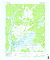 Tanana D-6 Alaska Historical topographic map, 1:63360 scale, 15 X 15 Minute, Year 1956