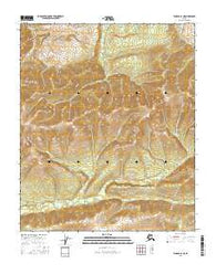 Tanana A-3 NE Alaska Current topographic map, 1:25000 scale, 7.5 X 7.5 Minute, Year 2016