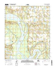 Tanana A-4 SE Alaska Current topographic map, 1:25000 scale, 7.5 X 7.5 Minute, Year 2016