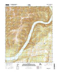 Tanana B-3 SE Alaska Current topographic map, 1:25000 scale, 7.5 X 7.5 Minute, Year 2016