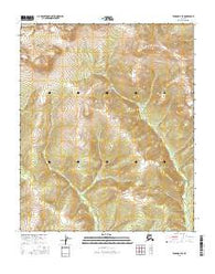 Tanana B-4 SE Alaska Current topographic map, 1:25000 scale, 7.5 X 7.5 Minute, Year 2016