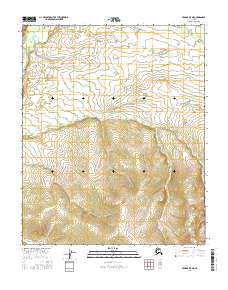 Tanana B-5 NE Alaska Current topographic map, 1:25000 scale, 7.5 X 7.5 Minute, Year 2016