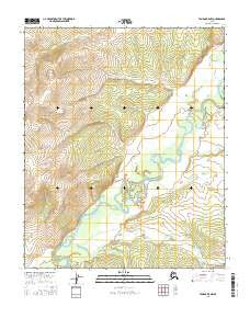 Tanana B-5 NW Alaska Current topographic map, 1:25000 scale, 7.5 X 7.5 Minute, Year 2016