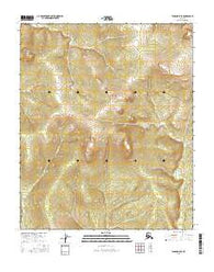 Tanana B-5 SE Alaska Current topographic map, 1:25000 scale, 7.5 X 7.5 Minute, Year 2016