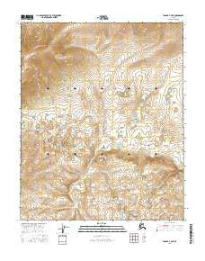 Tanana C-6 NE Alaska Current topographic map, 1:25000 scale, 7.5 X 7.5 Minute, Year 2016