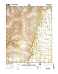 Tanana D-3 NW Alaska Current topographic map, 1:25000 scale, 7.5 X 7.5 Minute, Year 2016