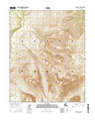 Tanana D-3 SE Alaska Current topographic map, 1:25000 scale, 7.5 X 7.5 Minute, Year 2016