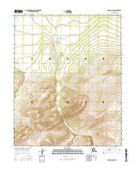Tanana D-5 NE Alaska Current topographic map, 1:25000 scale, 7.5 X 7.5 Minute, Year 2016
