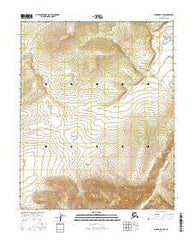 Tanana D-5 NW Alaska Current topographic map, 1:25000 scale, 7.5 X 7.5 Minute, Year 2016