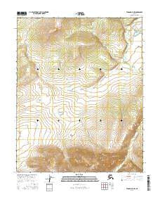 Tanana D-5 NW Alaska Current topographic map, 1:25000 scale, 7.5 X 7.5 Minute, Year 2016