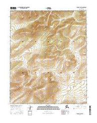 Tanana D-6 NE Alaska Current topographic map, 1:25000 scale, 7.5 X 7.5 Minute, Year 2016