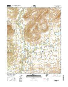 Tanana D-6 SW Alaska Current topographic map, 1:25000 scale, 7.5 X 7.5 Minute, Year 2016