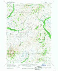 Taylor Mountains A-3 Alaska Historical topographic map, 1:63360 scale, 15 X 15 Minute, Year 1954