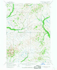 Taylor Mountains A-3 Alaska Historical topographic map, 1:63360 scale, 15 X 15 Minute, Year 1954