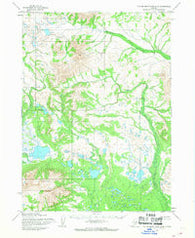 Taylor Mountains A-6 Alaska Historical topographic map, 1:63360 scale, 15 X 15 Minute, Year 1954