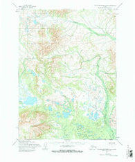 Taylor Mountains A-6 Alaska Historical topographic map, 1:63360 scale, 15 X 15 Minute, Year 1954