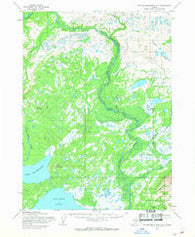 Taylor Mountains A-7 Alaska Historical topographic map, 1:63360 scale, 15 X 15 Minute, Year 1954