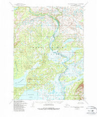 Taylor Mountains A-7 Alaska Historical topographic map, 1:63360 scale, 15 X 15 Minute, Year 1954