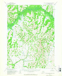 Taylor Mountains B-3 Alaska Historical topographic map, 1:63360 scale, 15 X 15 Minute, Year 1954