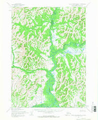 Taylor Mountains B-4 Alaska Historical topographic map, 1:63360 scale, 15 X 15 Minute, Year 1954