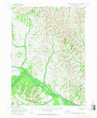 Taylor Mountains B-5 Alaska Historical topographic map, 1:63360 scale, 15 X 15 Minute, Year 1954