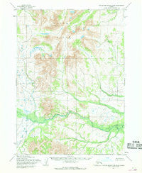Taylor Mountains B-6 Alaska Historical topographic map, 1:63360 scale, 15 X 15 Minute, Year 1954