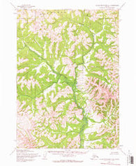 Taylor Mountains C-4 Alaska Historical topographic map, 1:63360 scale, 15 X 15 Minute, Year 1954