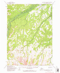 Taylor Mountains C-6 Alaska Historical topographic map, 1:63360 scale, 15 X 15 Minute, Year 1954