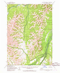 Taylor Mountains C-7 Alaska Historical topographic map, 1:63360 scale, 15 X 15 Minute, Year 1954