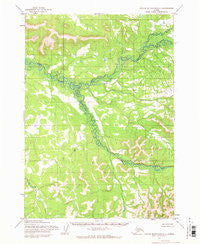 Taylor Mountains D-1 Alaska Historical topographic map, 1:63360 scale, 15 X 15 Minute, Year 1954