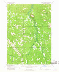 Taylor Mountains D-3 Alaska Historical topographic map, 1:63360 scale, 15 X 15 Minute, Year 1954