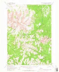Taylor Mountains D-4 Alaska Historical topographic map, 1:63360 scale, 15 X 15 Minute, Year 1954