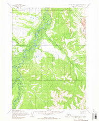 Taylor Mountains D-5 Alaska Historical topographic map, 1:63360 scale, 15 X 15 Minute, Year 1954