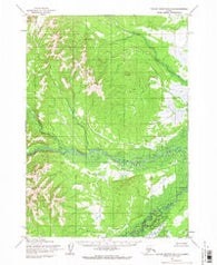 Taylor Mountains D-6 Alaska Historical topographic map, 1:63360 scale, 15 X 15 Minute, Year 1954