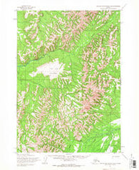 Taylor Mountains D-8 Alaska Historical topographic map, 1:63360 scale, 15 X 15 Minute, Year 1954