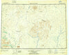 Taylor Mountains Alaska Historical topographic map, 1:250000 scale, 1 X 3 Degree, Year 1951